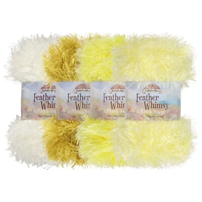 Hilo de pestañas caprichoso pluma JubileeYarn Foto 1 de 4
