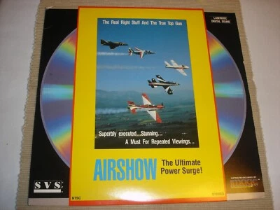AIRSHOW The Ultimate Power Surge, Laser Disk, 1986, Fighter Aircraft - Image 1 of 4