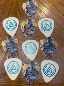 1 Linkin Park Underground 14 Guitar Pick Limited Chester Mike Brad Rob LPU Rare - Picture 1 of 1