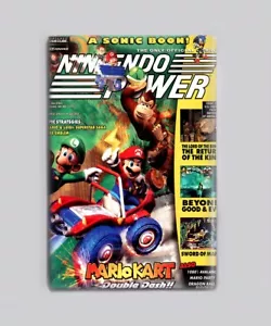 MARIO KART DOUBLE DASH / NINTENDO POWER 2"x3" KÜHLSCHRANKMAGNET (Magazinspiel Retro - Bild 1 von 2