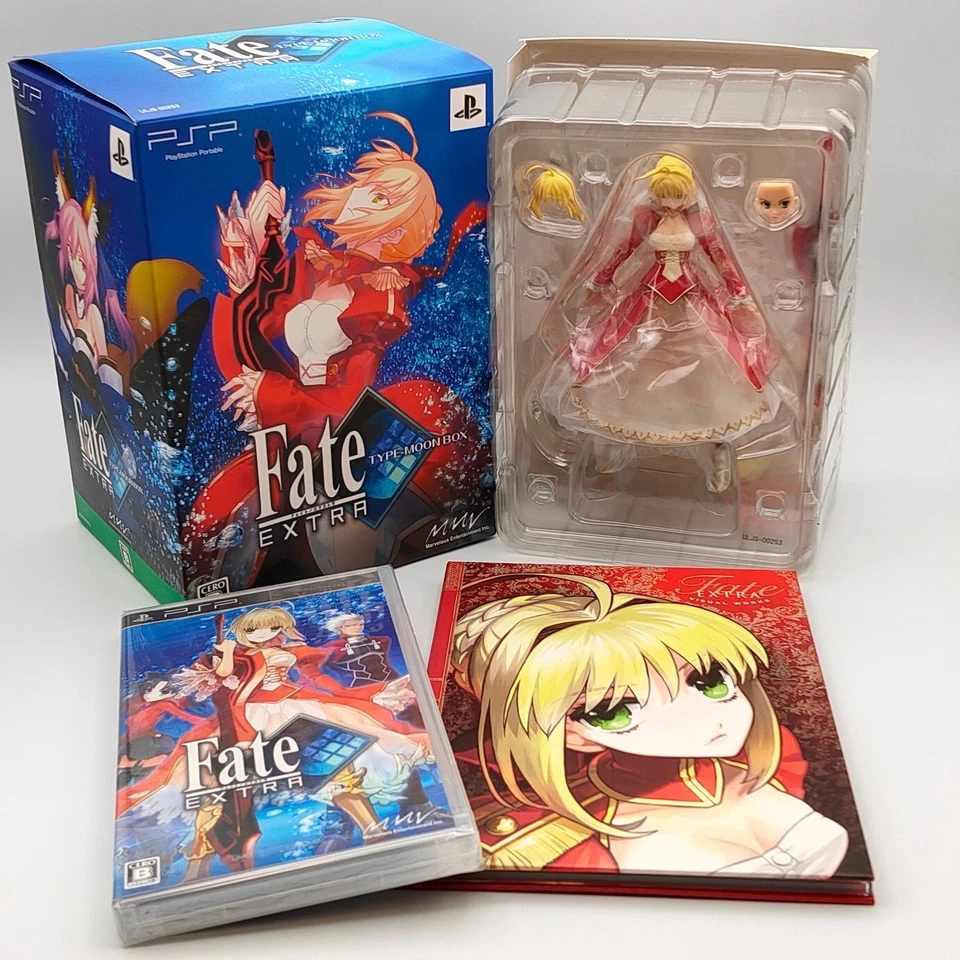 Fate Extra Type Moon Box Limited Figma SP-009 2010 Sony PlayStation Portable PSP - Image 1 of 4