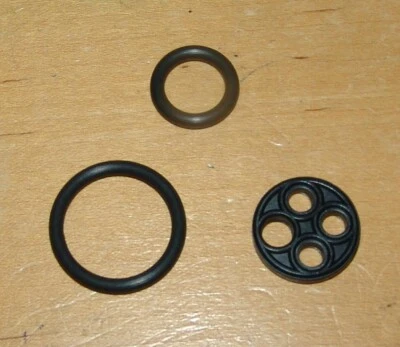 YAMAHA FUEL TAP PETCOCK REBUILD/REPAIR GASKET SEAL KIT YL1 YAS1C AS2C L5T  - Image 1 of 2