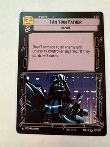 Star Wars Unlimited black/villainy cards BUY 2 get 2 FREE!!! - Picture 1 of 14