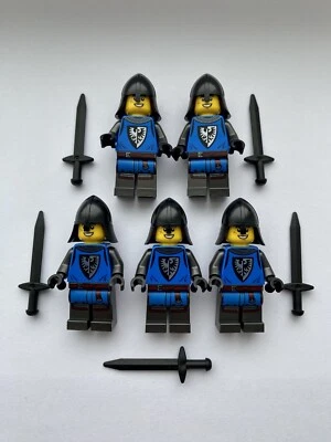 New! Lego Black Falcons (Lot Of 5) Minifigures - Image 1 of 2