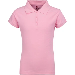 School Uniforms For Girls Collar Polo Shirt Size 3/4 -18/20 All Colors NWT - Picture 1 of 29