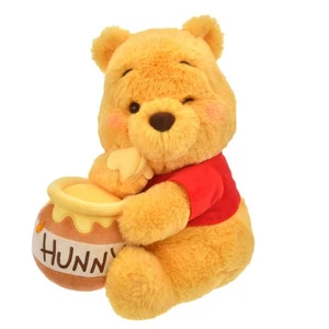 Disney Store Japan Plush Winnie the Pooh Stuffed Toy HONEY DAY 2025 M-Size - Picture 1 of 6