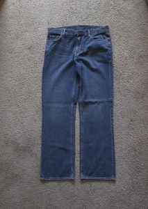 Vintage Structure Jeans Mens 34 x 32 Boot Cut Blue Cotton Wash Y2K - Picture 1 of 7