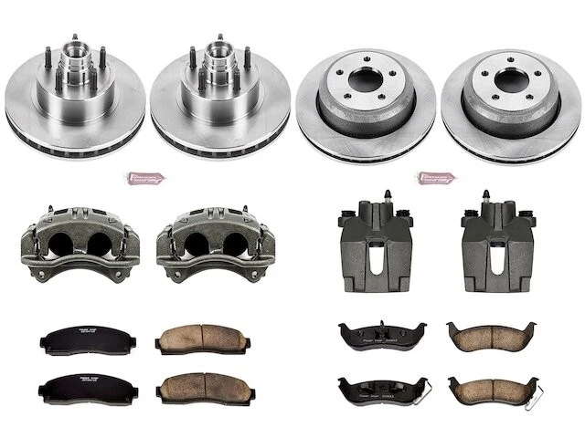 Front and Rear Brake Pad and Rotor Kit For 10-11 Ford Ranger RWD XD11X8 - Image 1 of 1
