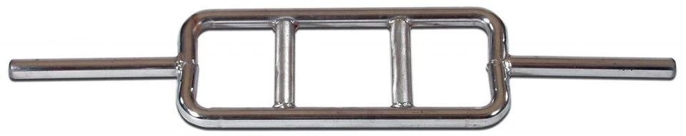 YORK Chrome Tricep Bar With Fixed Inner Collars - Image 1 of 1