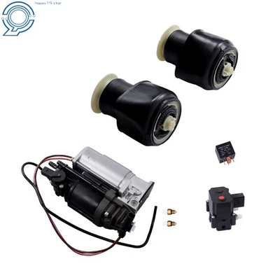 Kit de bloque de válvula compresor bolsa de resorte de suspensión neumática trasera 10-16 para BMW 535i GT Foto 1 de 4