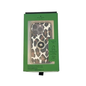 Kate Spade Spotted Leopard Printed iPhone 15 Pro Case - Photo 1 sur 10