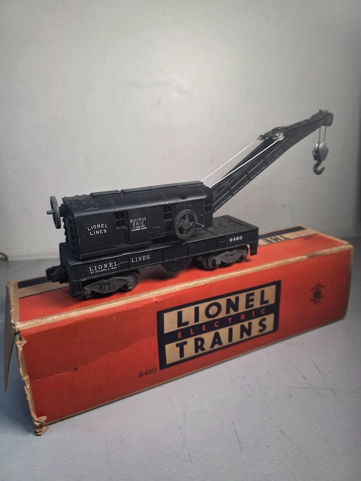 LIONEL Nº Coche grúa Bucyrus Erie 6460 8 ruedas ++++ posguerra ++++ caja original   Foto 1 de 4