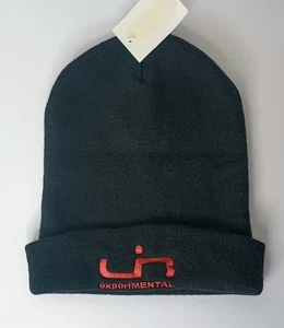 Lib Tech Skateboard Snowboard experIMENTAL Beanie Hat Black & Red NWT One Size - Picture 1 of 3