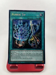 YuGiOh! TCG || Runick Tip MP21-DE241 Secret Rare - Bild 1 von 2