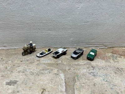 Micro Machines Micromachines GIG Galoob Sport Lot LOTTO 5 pezzi NASCAR NAVE MOTO - Immagine 1 di 4