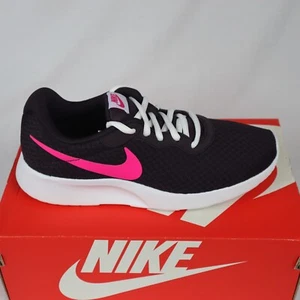 Nike 812655-603 Tanjun (Port Wine Deadly Pink White) Woman's Shoes - Picture 1 of 5