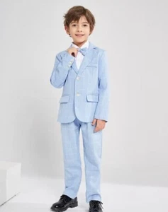 Jungen Hochzeitsanzug formell Performance Blazer Anzug Fotografie Geburtstag Kostüme - Bild 1 von 5
