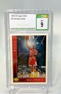 1993-94 Upper Deck Michael Jordan #23 CSG 9 D9 - Picture 1 of 2