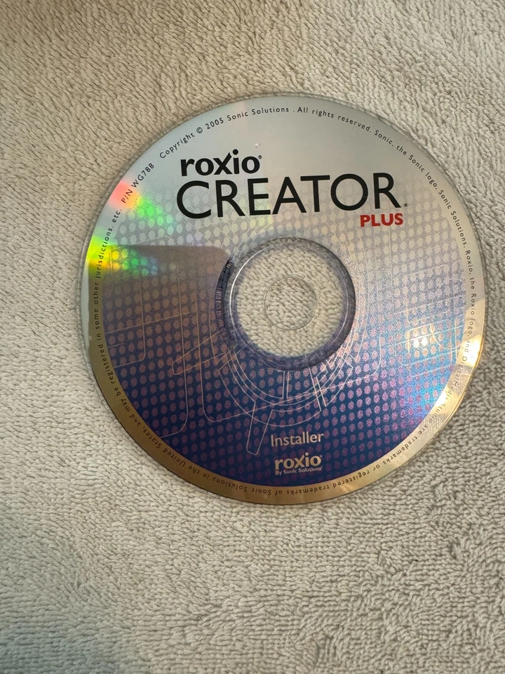Roxio Creator Plus - 2005 Sonic Solutions Windows XP - Image 1 of 1