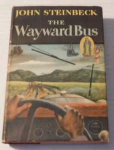 1947 1ST ED. THE WAYWARD BUS by JOHN STEINBECK - HC/DJ - 1ST PRINTING - Picture 1 of 6