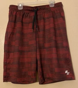 Childrens Place Shorts Boys Size XXL / TTG 16 Elastic Waist Red and Black - Picture 1 of 12