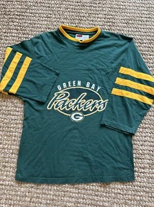 Green Bay Packers L Men's 100% Cotton NFL Jersey Shirt * Go Pack - Picture 1 of 5