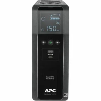 APC Back-UPS Pro BR1500G - UPS - 120 V - 1500 VA - Refurbished - New Battery - Image 1 of 4