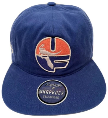 Zephyr NCAA Florida Gators "Archive" 5 Panel Flat Bill SnapBack Hat NWT - Image 1 of 4