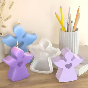 Angel Molds Silicone DIY Art Craft Candle Making Silicone Mold 3D Angel Statue - Picture 1 of 12