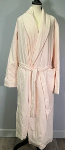 Skin Oasis Women's Size XXL (5) Pearl Pink Organic Cotton Robe NWT - Picture 1 of 7