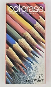 Juego de 12 lápices de colores borrables Col-Borrase Faber-Castell 20516 1200-12 EE. UU. Nuevo - Imagen 1 de 15