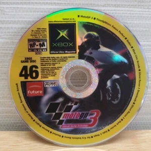 Official Xbox Microsoft Magazine Demo Disc Only #46 Moto GP 3 - Picture 1 of 4