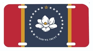 Etiqueta automática de bandera del estado de Mississippi - Imagen 1 de 1