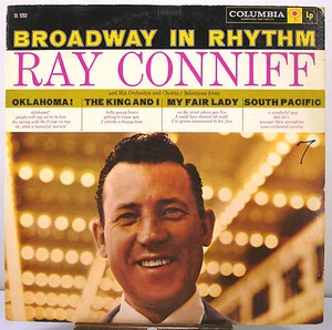 12" 33 RPM MONO LP - COLUMBIA CL-1252 - BROADWAY IN RHYTHM by RAY CONNIFF (1959) - Picture 1 of 4