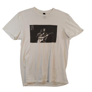 District Shirt Herren Medium weiß Gitarrist Fotografik sehr wichtig T-Shirt - Bild 1 von 8