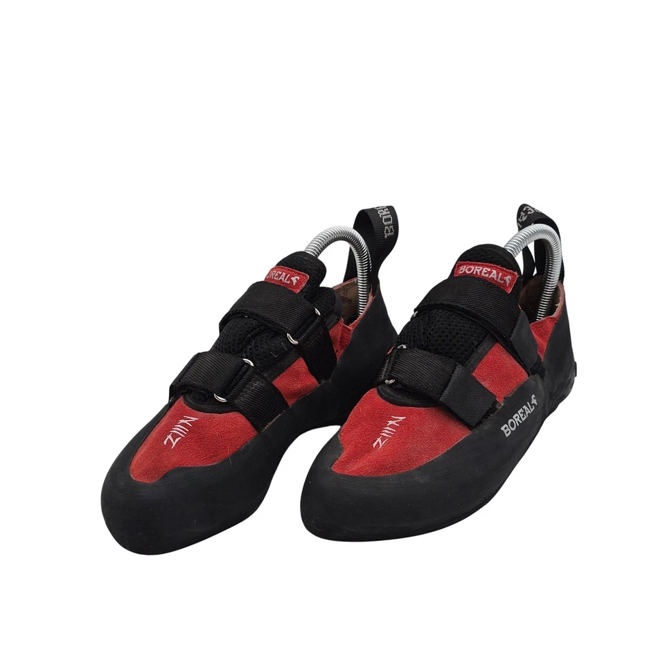 Sapatos de Escalada Boreal Ninja Masculino Tamanho 7.5 Vermelho Preto Alça Fusion 3 Borracha - Imagem 1 de 4