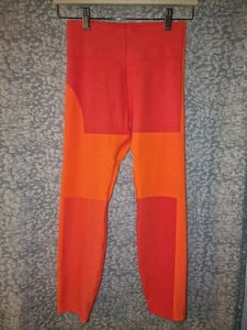 Nike Damen Leggings UK XS Orange Polyester mit Elasthan Full Line Slim Bequem - Bild 1 von 10