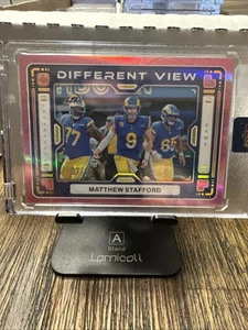 MATTHEW STAFFORD 2024 Photogenic Pink Different View 7/15 🔥🔥🔥 - Picture 1 of 3