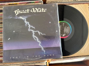 Great White - Shot In The Dark 1986 Capital Records Hard Rock Vinyl - Picture 1 of 2