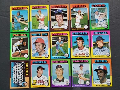 1975 TOPPS mini CARDS Your Pick VG to Mint #1 to 334 Finish your set Most NrMint - Image 1 of 4