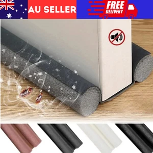 Flexible Door Bottom Sealing Strip Guard Wind Dust Threshold Seal Draft Stopper - Picture 1 of 11
