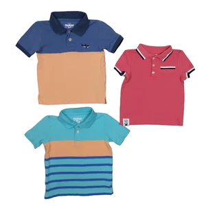 OshKosh B'gosh 24mo Bundle of 3 polo shirts multicolor - Picture 1 of 5
