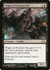 4x Wight of Precinct Six No084 MTG Magic GTC Gatecrash NM/UNPLAY English UC x4