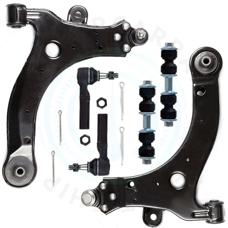 For 2000-2012 2013 Chevy Impala 6x Front Lower Control Arm & Ball Joint Tie Rod - Image 1 of 4
