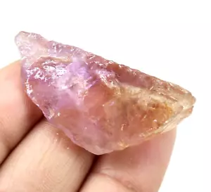 Natural Bolivian Bi-Color Ametrine 63.10 CT Certified Untreated Facet Gemstone - Picture 1 of 8