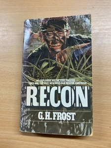 1987 G H FROST "RECON" TERRORISMO GUERRA FICCIÓN EE. UU. LIBRO DE BOLSILLO (P2) - Imagen 1 de 7