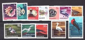 1969 Cocos Keeling Islands  Sc# 8-19 Shells, Birds, Fish MH stamp set Cv$9 - Picture 1 of 1