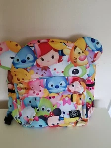 Disney’s TSUM TSUM Backpack With Ears Characters Multiple Characters all Over - Imagen 1 de 3