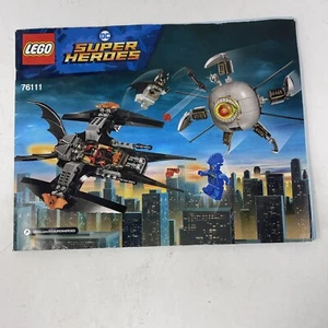 Lego 76111 DC Comics Super Heroes Batman: Brother Eye Takedown Instructions Only - Picture 1 of 4