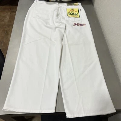 Jeans Solo Vintage Talla 42x30 Hechos en EE. UU. Nuevos Con Etiquetas Foto 1 de 4